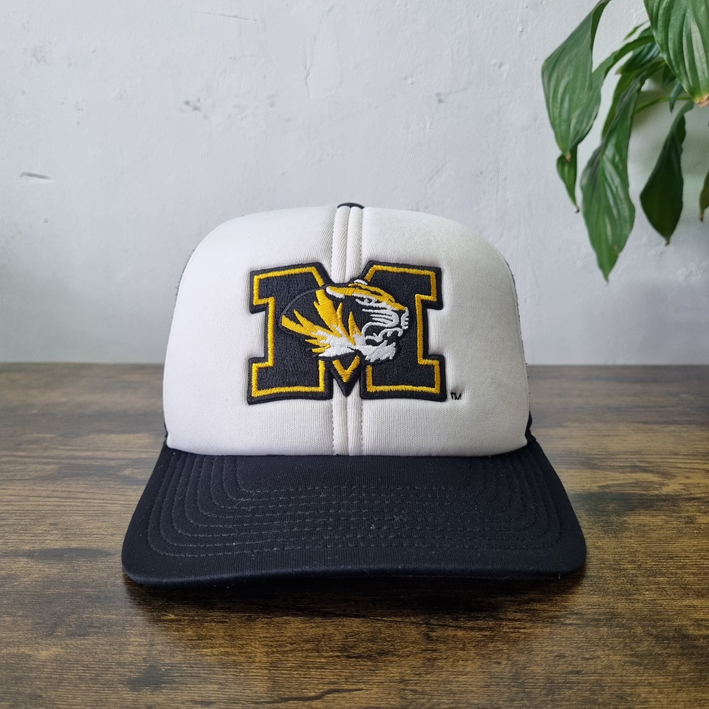 Vintage American Trucker Hat Snapback cap one size adjustable Missouri Tigers
