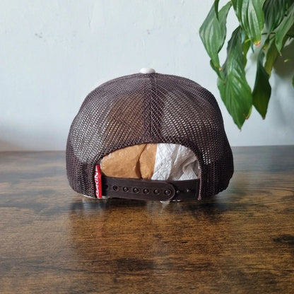 Vintage Dakine Baseball Hat Snapback cap one size adjustable beige brown