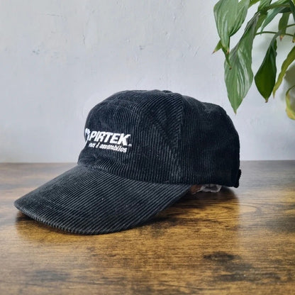 Vintage American 5 panel Hat Snapback cap one size adjustable black pirtek