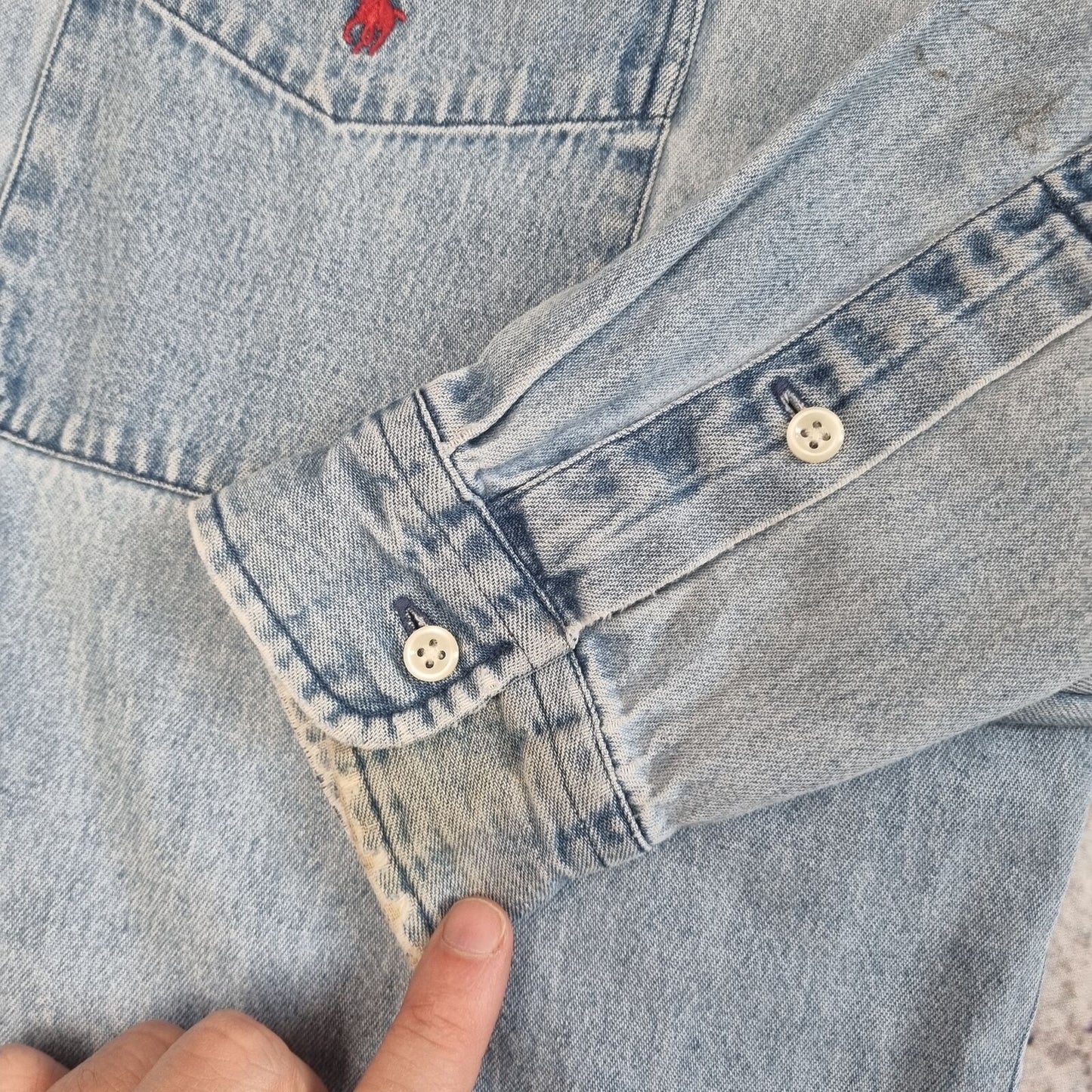 Ralph Lauren DENIM SHIRT BIG SHIRT  - Blue - Size M