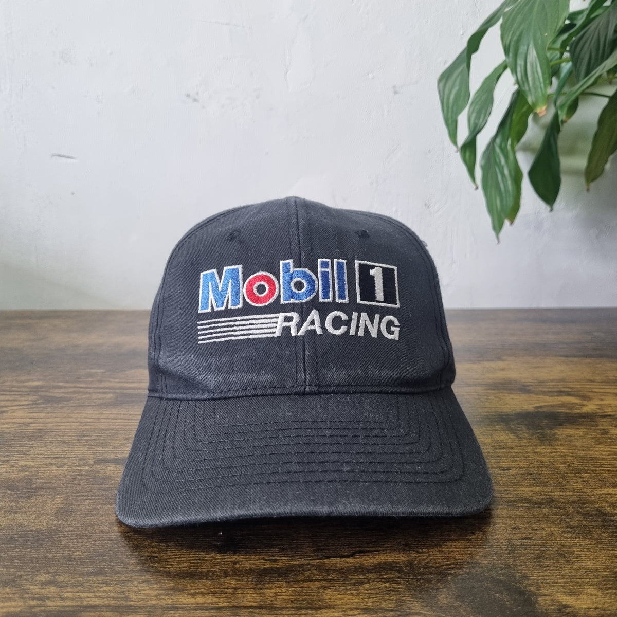 Vintage American Baseball Hat Snapback cap one size adjustable black Mobile 1 oi