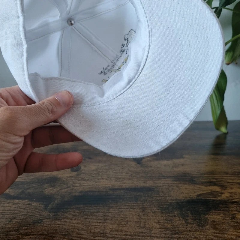 Vintage American Baseball Hat Snapback cap one size adjustable white san Pedro Jazz fest
