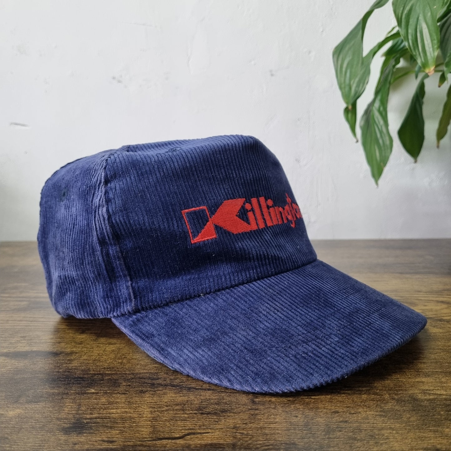 Vintage American Trucker Hat Snapback cap one size adjustable navy Killington