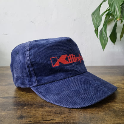 Vintage American Trucker Hat Snapback cap one size adjustable navy Killington