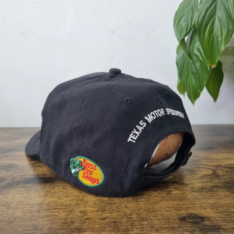 Vintage American Baseball Hat Snapback cap one size adjustable black tracker boats