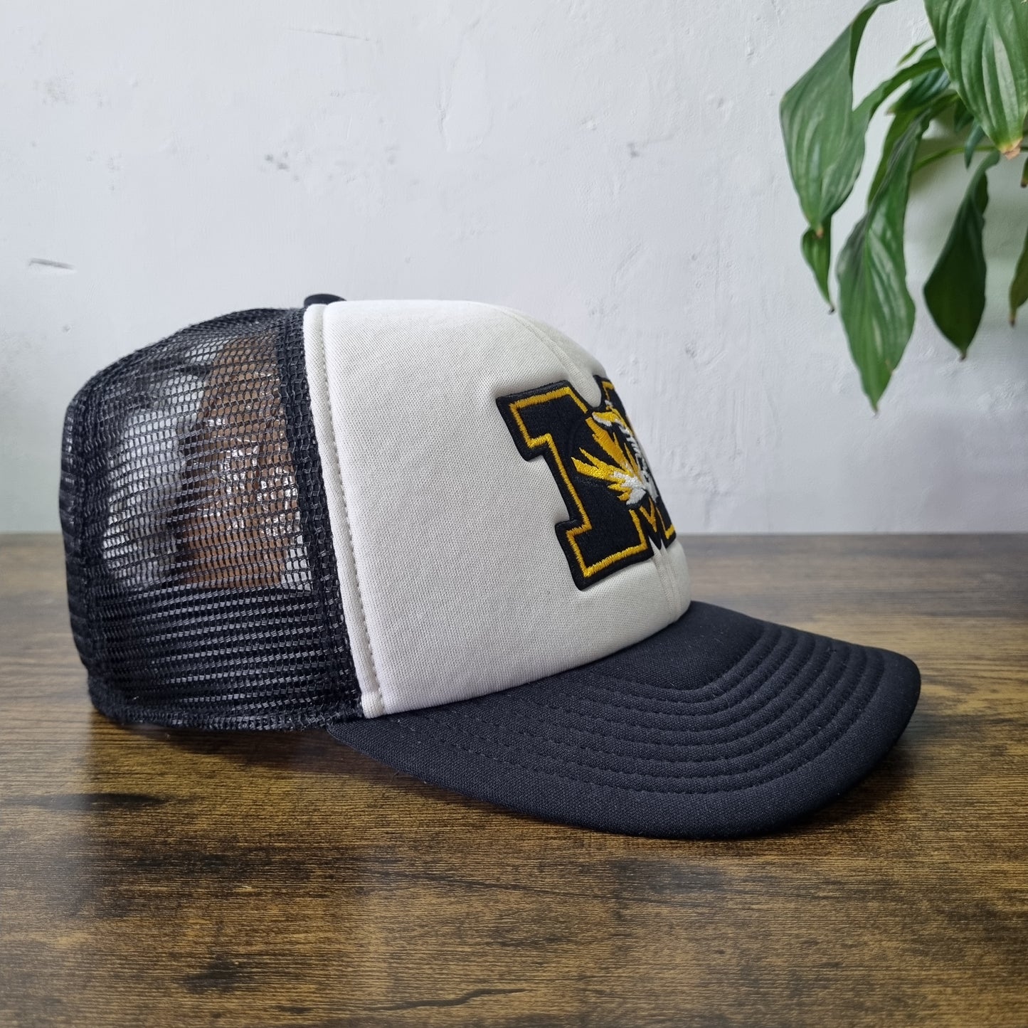 Vintage American Trucker Hat Snapback cap one size adjustable Missouri Tigers