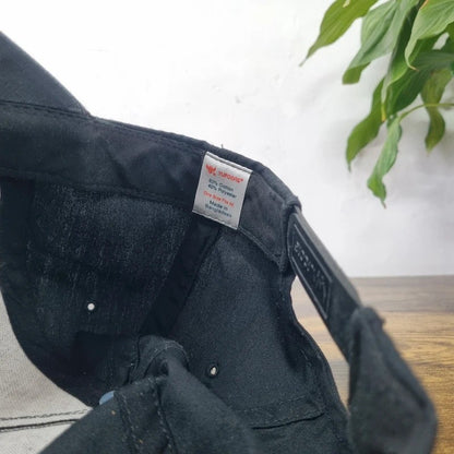 Vintage American Trucker Hat Snapback cap one size adjustable black atc construction service