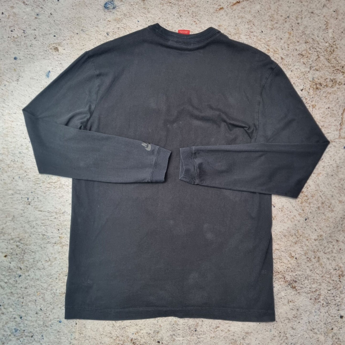 Nike SWEATSHIRT AIR MAX LONG SLEEVE TOP MENS - Black - Size M