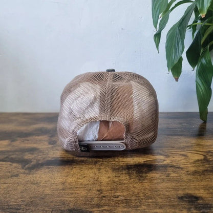 Vintage American Baseball Hat Snapback cap one size adjustable khaki green bottomland camo