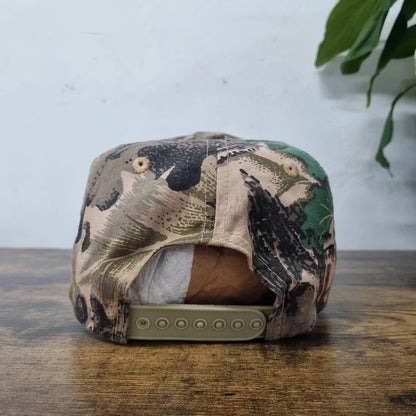 Vintage American Baseball Hat Snapback cap one size adjustable khaki realtree camo elect Richard ned