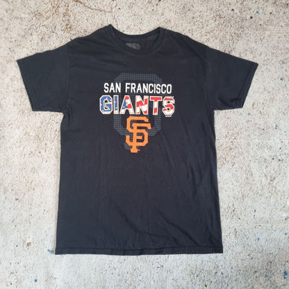 MLB T-SHIRT SAN FRAN GIANTS MLB BASEBALL TOP TEE - Black - Size M