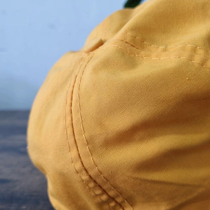 Vintage American Trucker Hat Snapback cap one size adjustable yellow steward tours