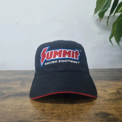 Vintage American Baseball Hat Snapback cap one size adjustable black summit racing