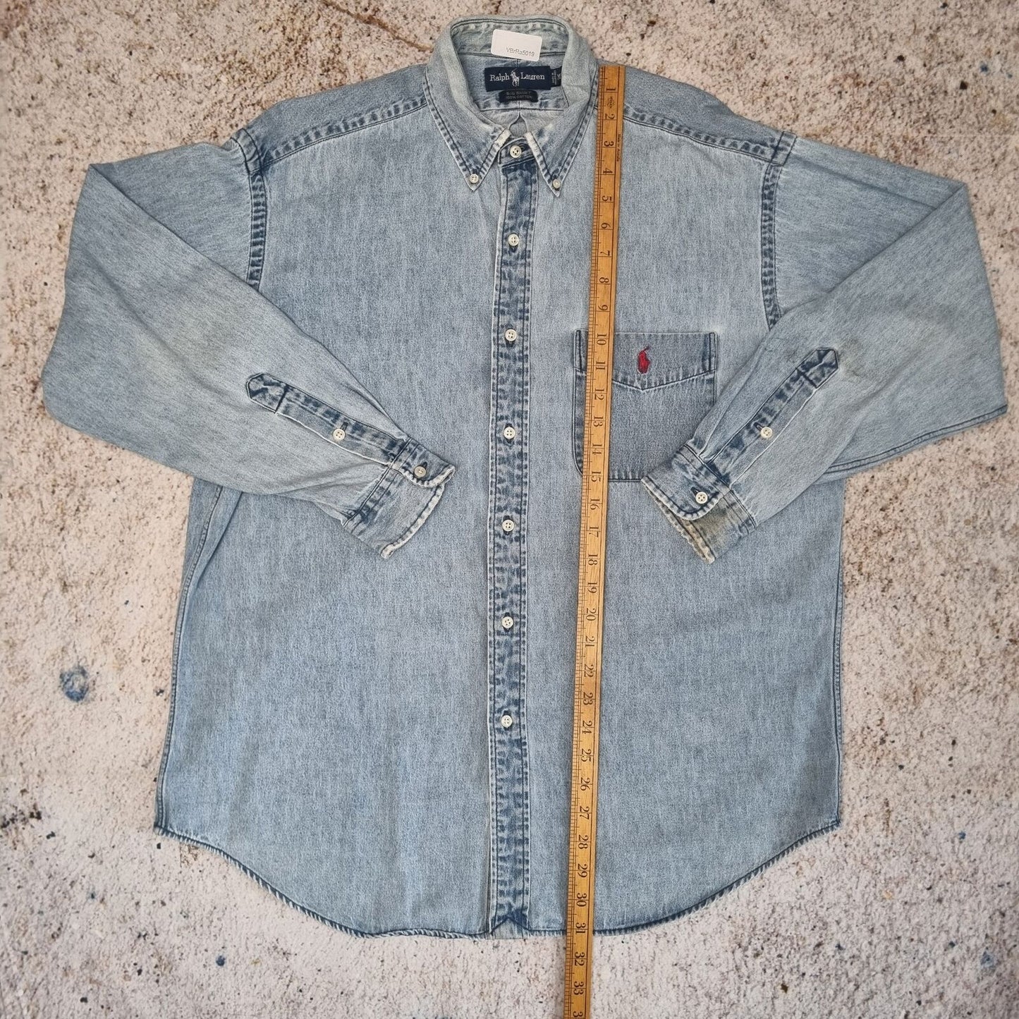 Ralph Lauren DENIM SHIRT BIG SHIRT  - Blue - Size M