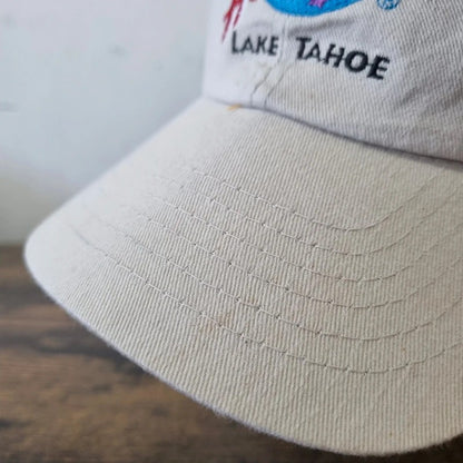 Vintage American Baseball Hat Snapback cap one size planet Hollywood lake taho