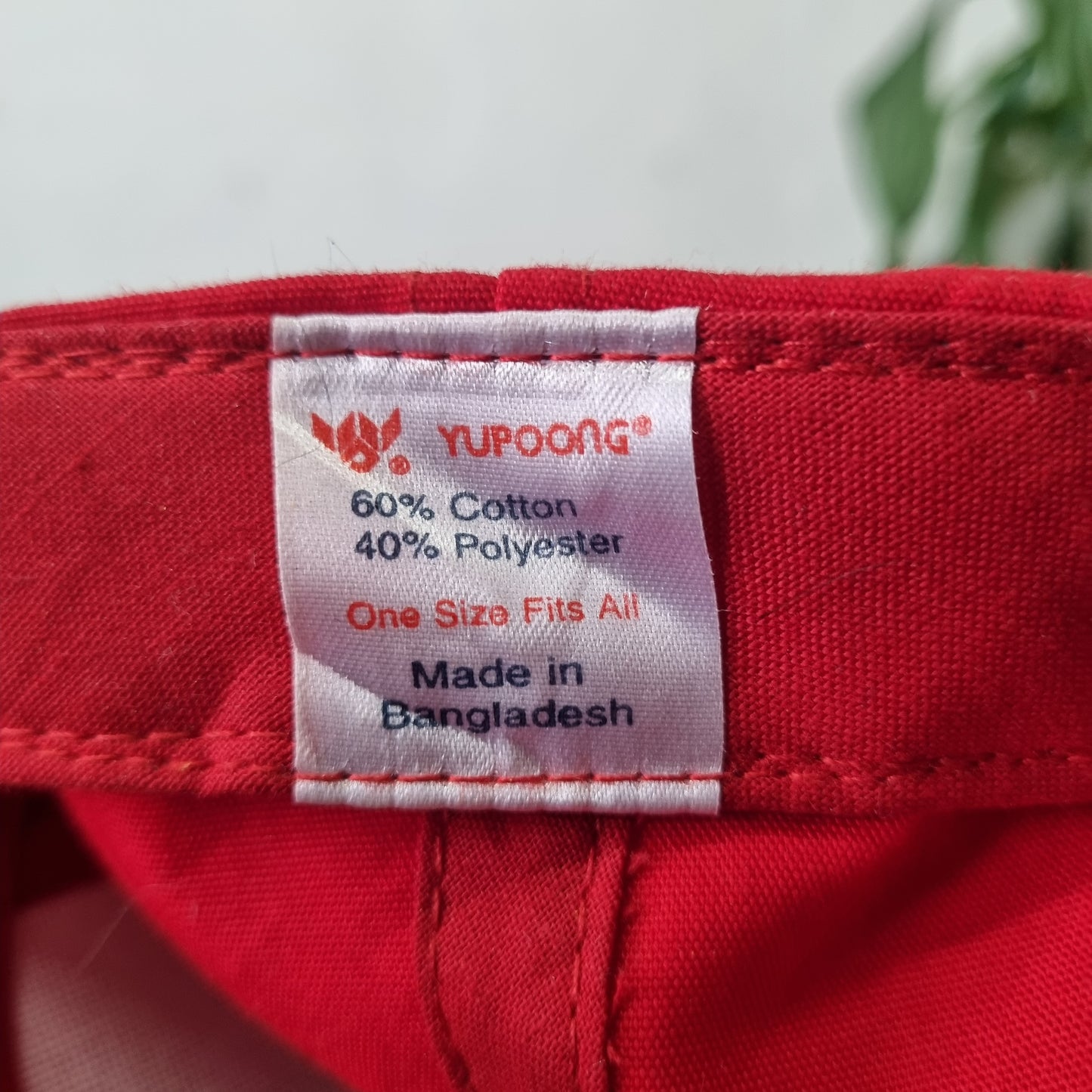 Vintage American Trucker Hat Snapback cap one size red Golden Tee golf monerey