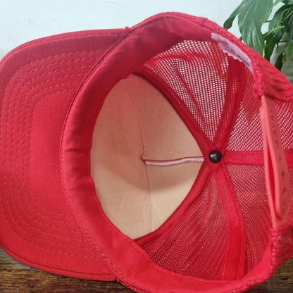 Vintage American Trucker Hat Snapback cap one size red Bird Chrysler dodge dealer