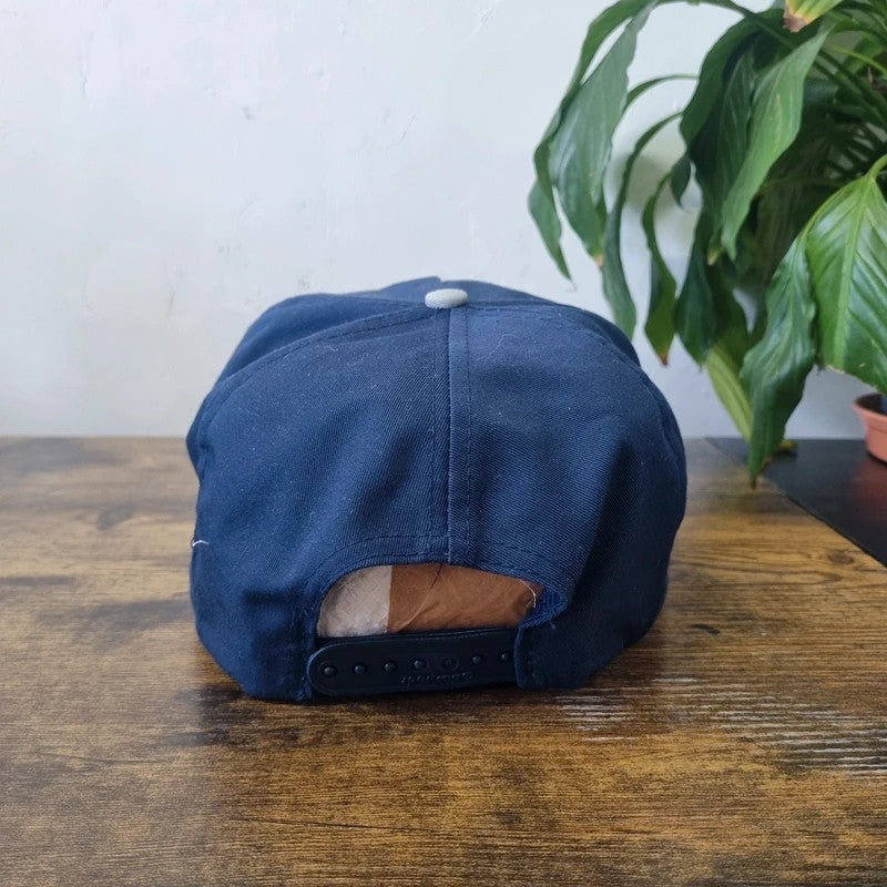 Vintage American Baseball Hat Snapback cap one size adjustable Navy grey Dallas
