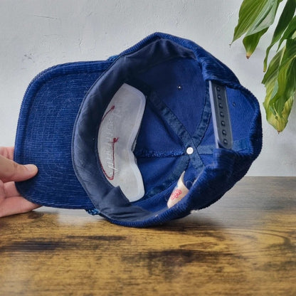 Vintage American Trucker Hat Snapback cap one size adjustable navy Amritech