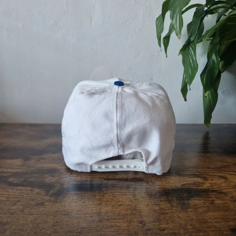 Vintage American baseball Hat Snapback cap one size adjustable Ibew union white blue