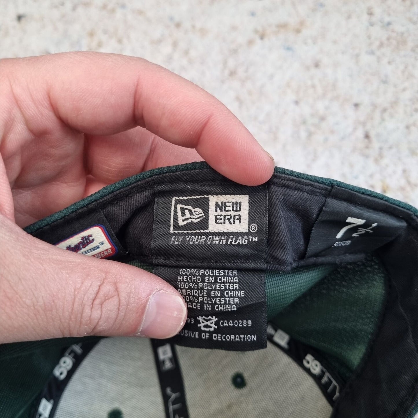 New Era OAKLAND ATHLETIC ELEPHANT CAP MESH 59FIFTY - Green - One Size