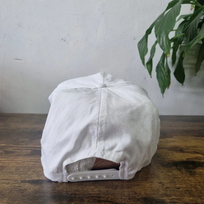 Vintage American Trucker Hat Snapback cap one size adjustable white Salem