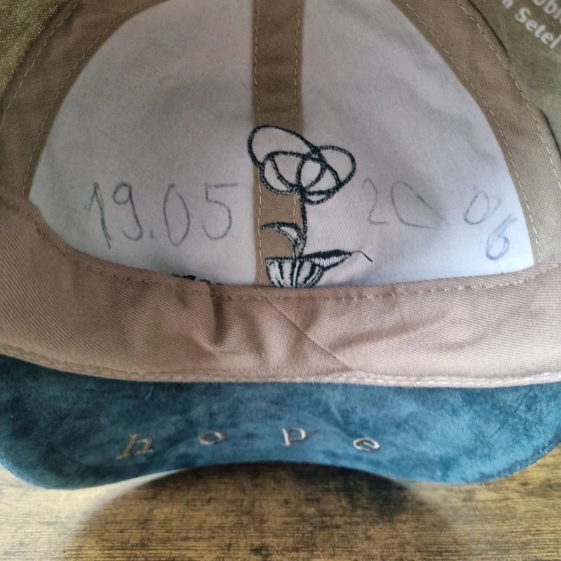 Vintage American Baseball Hat Snapback cap one size adjustable khaki green hats of hope