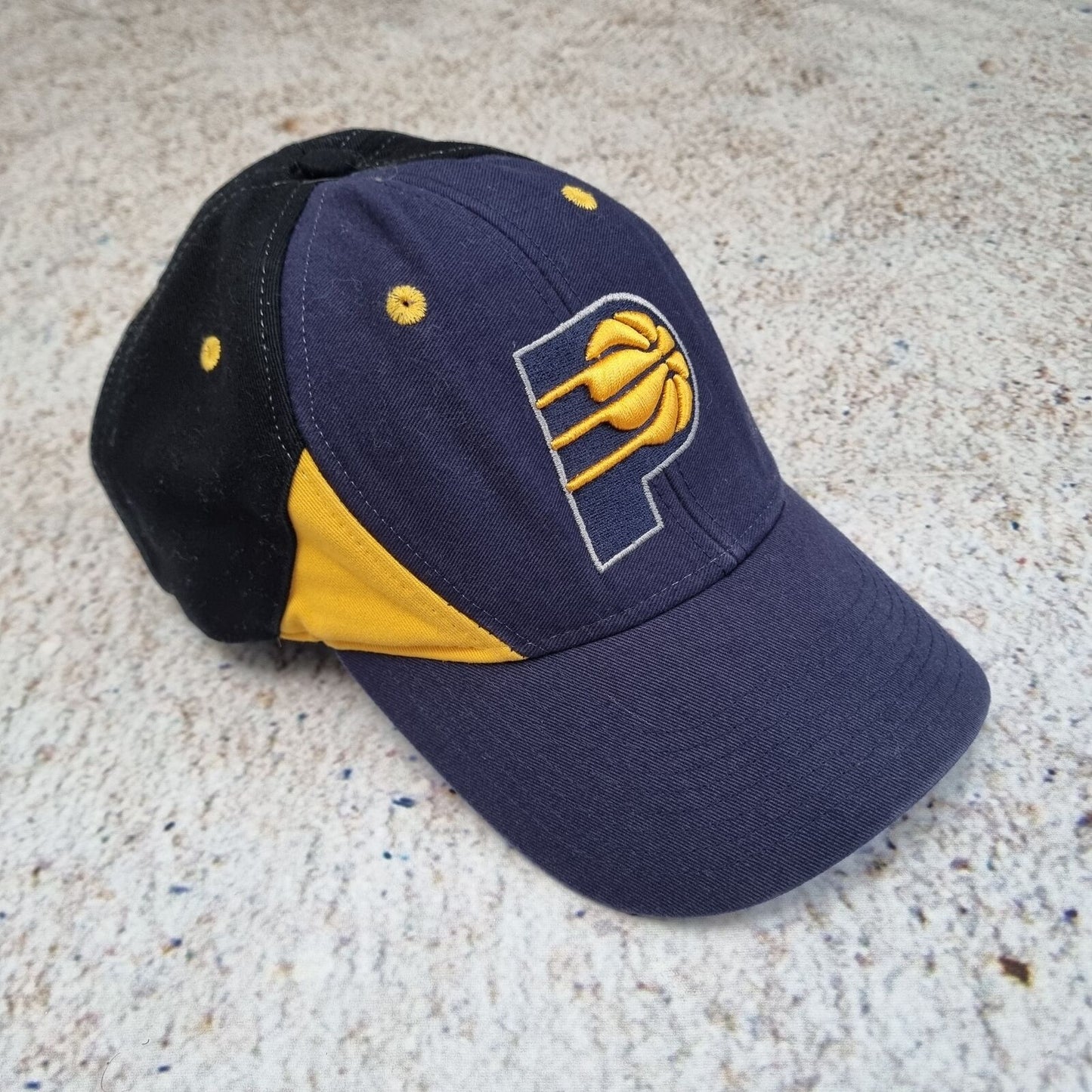 NBA ELEVATION INDIANA PACERS CAP SNAPBACK VINTAGE EMBROIDERED Purple One Size