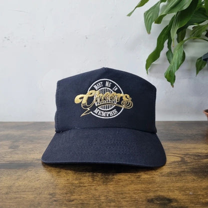 Vintage American Baseball Hat Snapback cap one size adjustable black Cheers memphis
