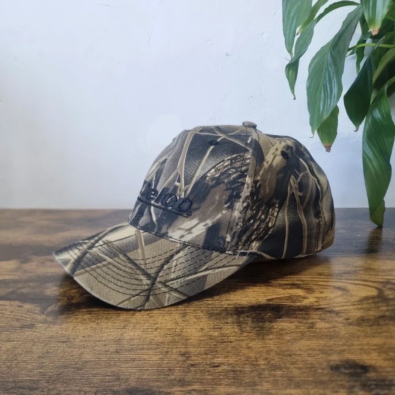 Vintage American baseball Hat Snapback cap one size adjustable khaki black realtree ac delco