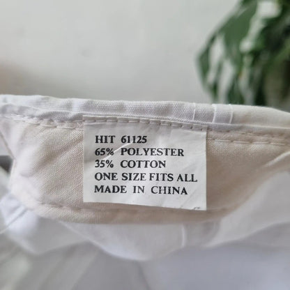 Vintage American Trucker Hat Snapback cap one size adjustable white Hanover Park
