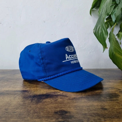 Vintage American Trucker Hat Snapback cap one size adjustable blue Du Pont Accent