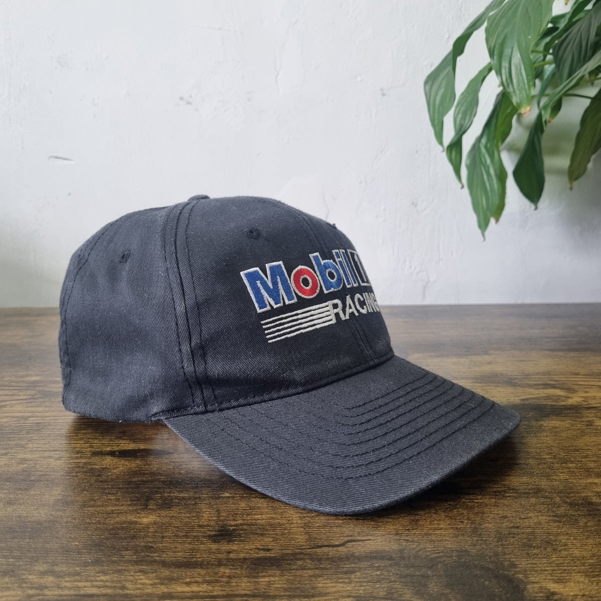 Vintage American Baseball Hat Snapback cap one size adjustable black Mobile 1 oi