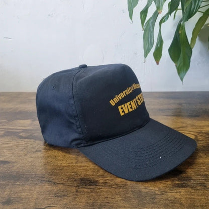 Vintage American Trucker Hat Snapback cap one size adjustable black university of missouri