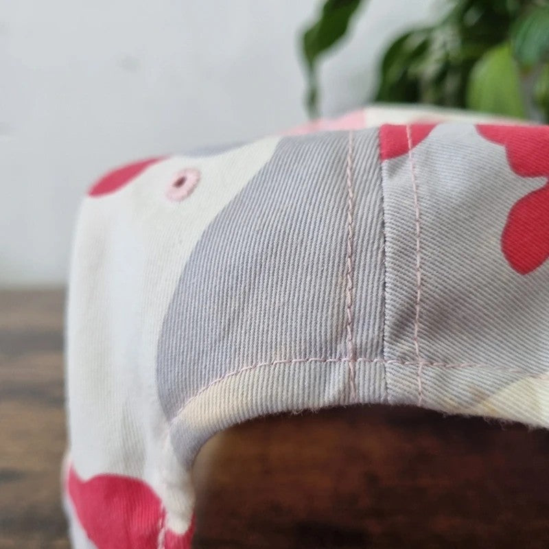 Vintage American Baseball Hat Snapback cap one size adjustable duck dynasty grey red