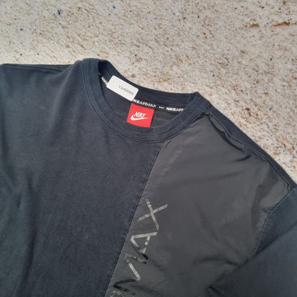 Nike SWEATSHIRT AIR MAX LONG SLEEVE TOP MENS - Black - Size M