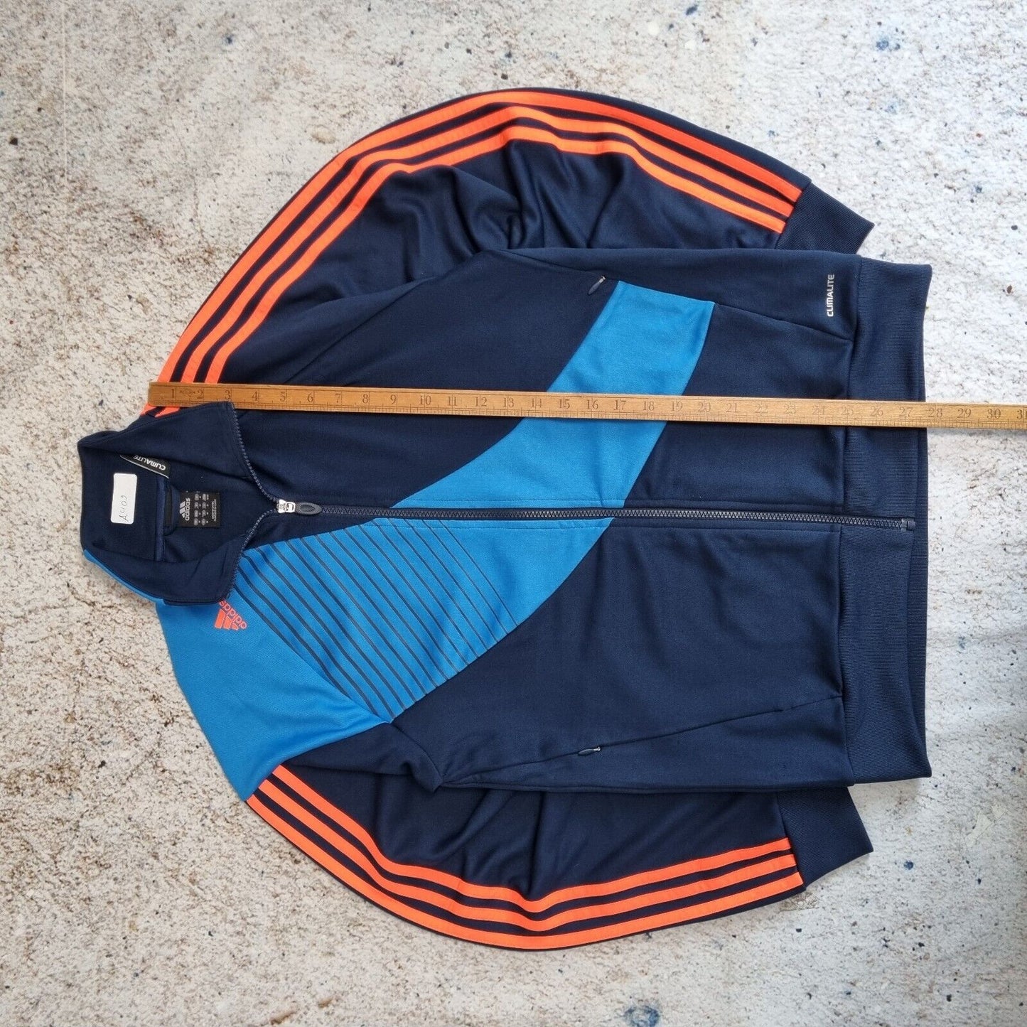 Vintage Adidas Predator Full Zip Jacket Mens M Blue Red