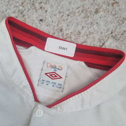 Umbro ENGLAND JERSEY FOOTBALL SHIRT 2012 SIZE 48 - White - Size XL