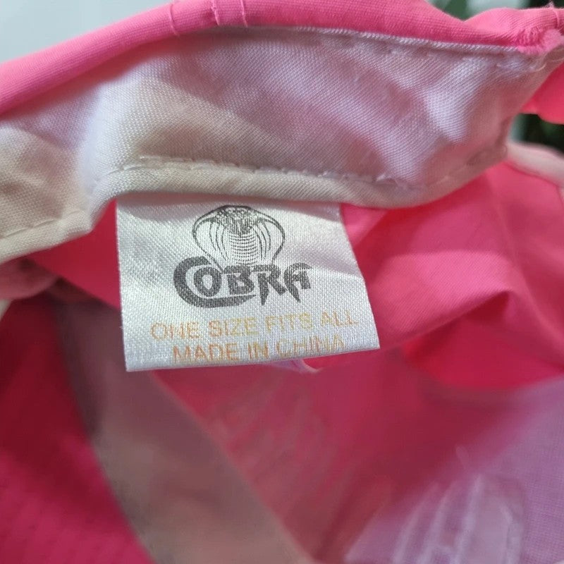 Vintage American Trucker Hat Snapback cap one size adjustable neon pink chi omega festival