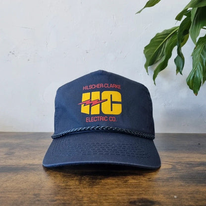 Vintage American Trucker Hat Snapback cap one size adjustable electric company