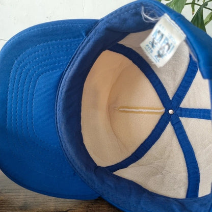 Vintage American Trucker Hat Snapback cap one size adjustable O'Neil lumber company blue white