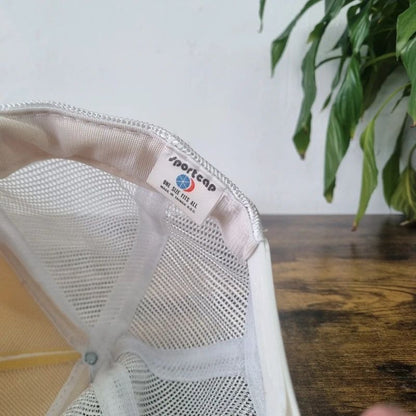 Vintage American Trucker Hat Snapback cap one size adjustable white spruce goose airline