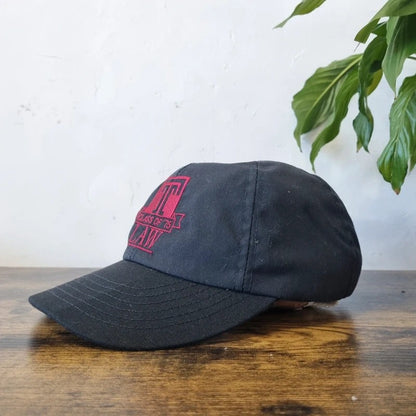 Vintage American Baseball Hat Snapback cap one size adjustable black Law school class of 75