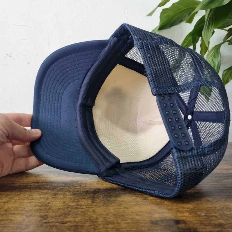 American Baseball Hat Snapback cap one size adjustable blue white spring break 22