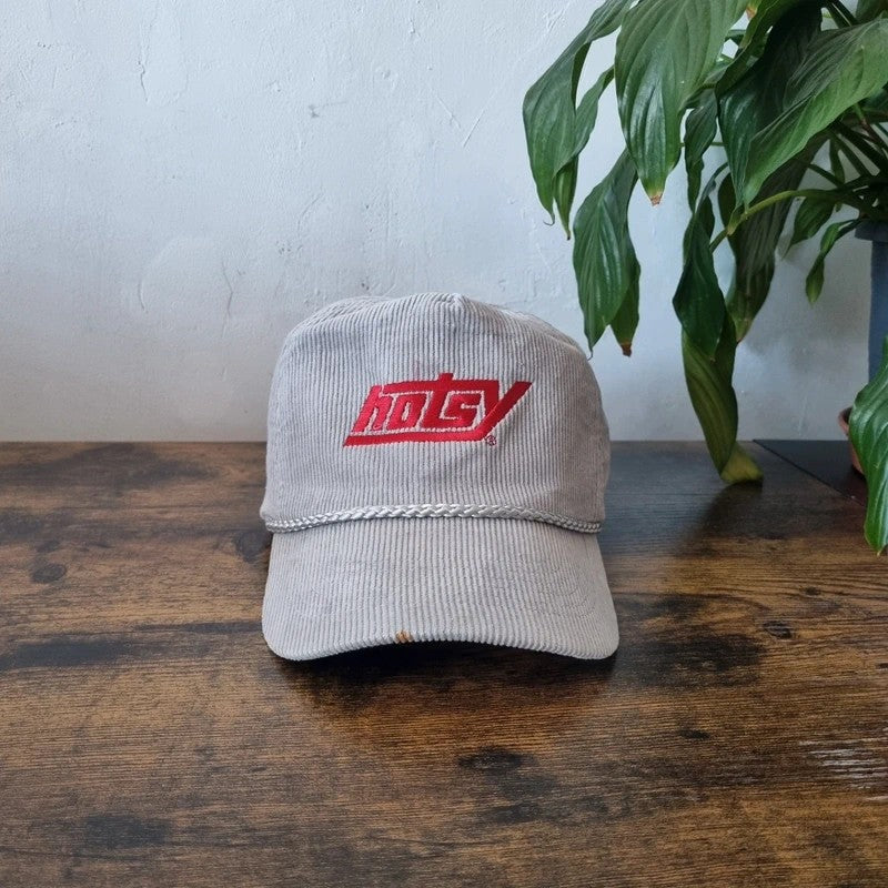 Vintage American Trucker Hat Snapback cap one size adjustable grey hotsy