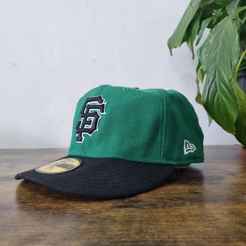 New era 59fifty Baseball Hat Snapback cap one size 7 3/8 green sands Francisco giants