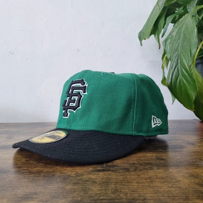 New era 59fifty Baseball Hat Snapback cap one size 7 3/8 green sands Francisco giants
