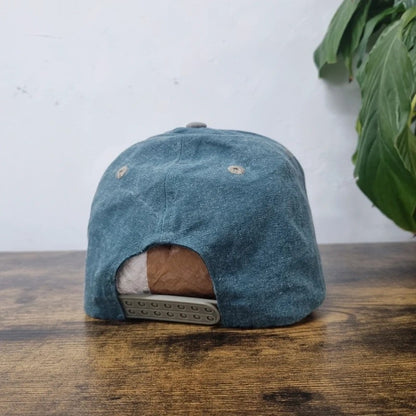 Vintage American Baseball Hat Snapback cap one size adjustable green livestock supply