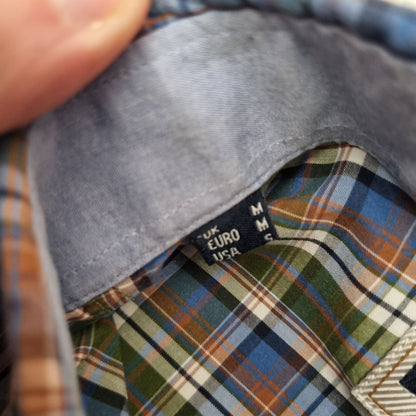 Barbour SHIRT REGULAR FIT CHECK MENS - Green - Size M