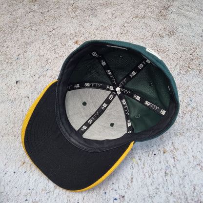 New Era OAKLAND ATHLETIC ELEPHANT CAP MESH 59FIFTY - Green - One Size